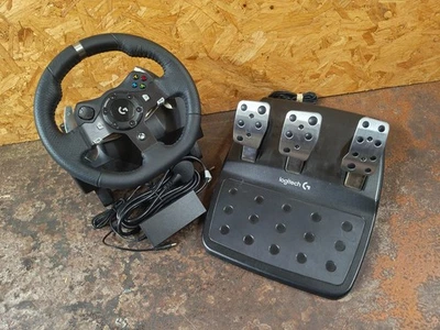 Logitech G920 Racing Steering Wheel W/ Pedals For PC Xbox One /Series S/X - Image 1 of 4