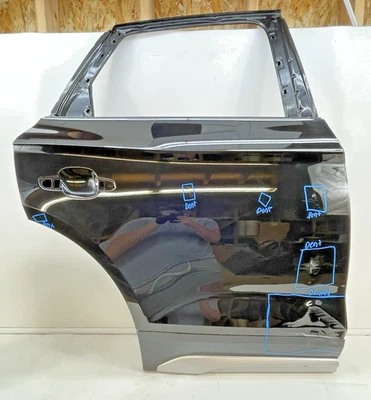 Audi Q5 2018-2021 carcasa de puerta trasera derecha pasajero negra ¡OEM!!DAÑADO!! Foto 1 de 4