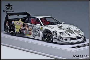 Ferrari F40 LBWK (LABUBU Decals) [BBA Model] 1/18 scale - Picture 1 of 8