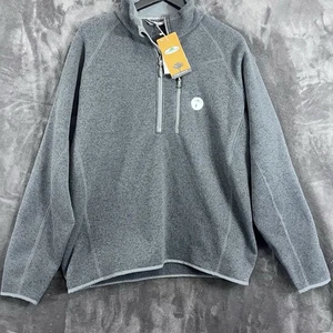 Arborwear Staghorn Fleece Men's Large Pullover 1/2 Zip Sweater Tree Climber New - Picture 1 of 13