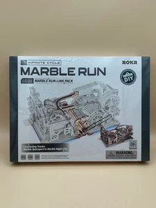 ROKR Infinite Cycle MARBLE RUN Link Pack LG01 Marble Spaceport & Night City - Picture 1 of 7