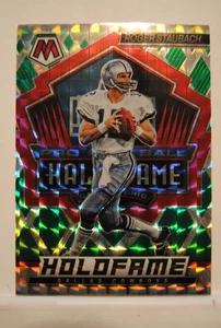 Mosaico Panini 2022: Salón de la Fama Roger Staubach #HF-14 verde - Imagen 1 de 2