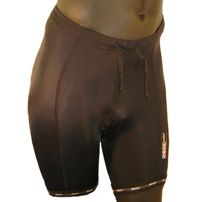 SANTINI Mens TRIATHLON CYCLING SHORTS Black - Image 1 of 2