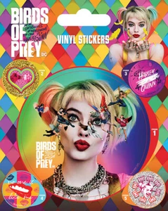 Vinyl Sticker / Aufkleber-Set BIRDS OF PREY - Seeing Stars 1x7,5 4x2cm PS7443 - Imagen 1 de 1