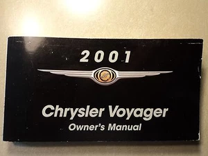 01 2001 Chrysler Voyager owners manual - Picture 1 of 1