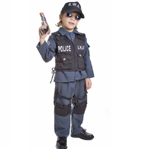 SWAT - Police Uniform - Costume - Child - Size Large 12-14 - Picture 1 of 1