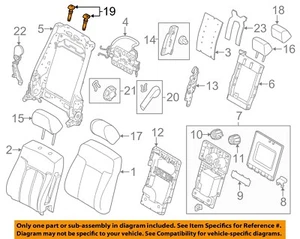 FORD OEM 04-19 C-Max Front Seat Components-Headrest Guide CU5Z96610A16BB - Picture 1 of 2