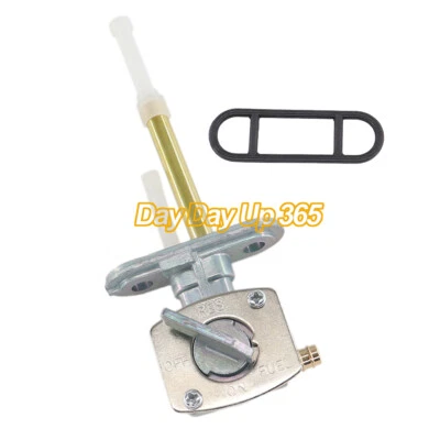 Gas Fuel Valve Petcock For Kawasaki KDX200 KDX220 KDX250 Assembly Foto 1 de 4