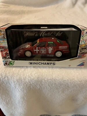 1:43 diecast Minichamps Alfa Romeo 155 V6  #14,  DTM 1995, C. Danner  (198) - Image 1 of 4