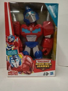 TRANSFORMERS MEGA MIGHTIES OPTIMUS PRIME RESCUE BOTS ACADEMY HASBRO NEU - Bild 1 von 2