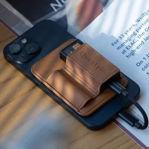 Questyle USB Dongles DAC AMP Pouch with Magnetic Elastic Bands for Questyle M15i - Picture 1 of 5