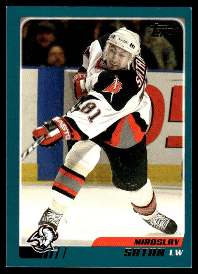 2003 Topps #66 Miroslav Satan - Buffalo Sabres - Image 1 of 2