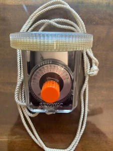 Compteur de lumière Sekonic L-158WH avec notice et boîtier sous-marin - Photo 1 sur 4