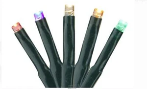 Hofert's-500 Multicolor M3 Cluster LED Lights-Green Wire - Picture 1 of 2