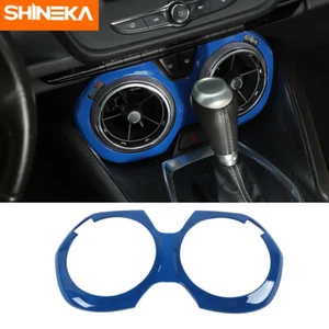 Interior Decoration Cover Trim Kit Accessories for Chevrolet Camaro 2017+ Blue - Picture 1 of 30