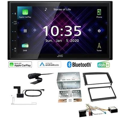JVC Autoradio Apple CarPlay Android Auto DAB+ für Skoda Fabia I 2004-2007 Canbus - Bild 1 von 4