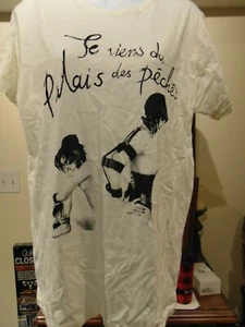 Passarella Death Squad "Je viens du palais des peches" Men's T-Shirt Large NWT - Bild 1 von 4