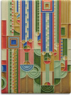 Frank Lloyd Wright Saguaro (Rainbow) 6″×8″ Decorative Tile