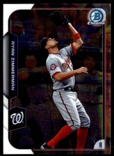 2015 Bowman Chrome Ryan Zimmerman Washington Nationals #37