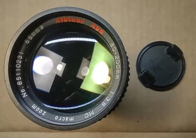 LENTE ZOOM MACRO ALBINAR ADG 80-200mm para Pentax tipo K LIMPIO EXCELENTE ESTADO Foto 1 de 4