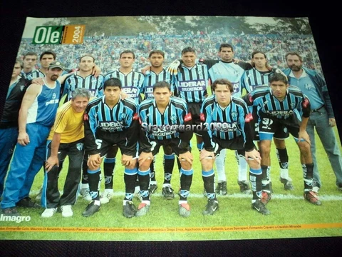 ALMAGRO APERTURA 2004 TEAM - Original OLE POSTER - Argentina Cover