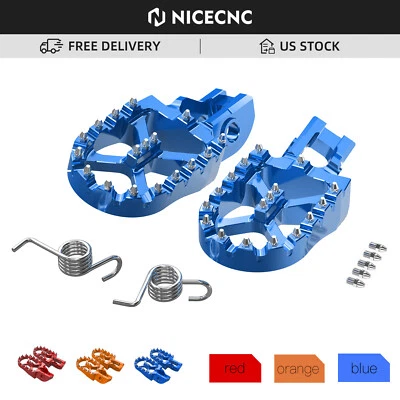 Pinos de apoio para os pés NICECNC para Husqvarna 125 250 300 350 450 501 TE FE 2017-2023 - Imagem 1 de 4