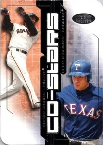 2002 Fleer Hot Prospects #1CS Barry Bonds / Alex Rodriguez Co-Stars - Picture 1 of 2