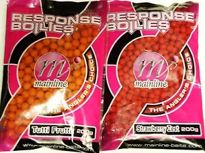 Mainline Response Boilie 10mm Pink Prawn, Strawberry, Sweetcorn, Tutti Frutti - Bild 1 von 5