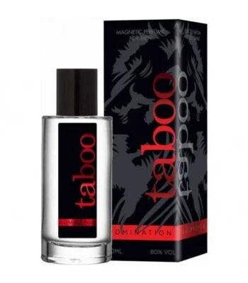 Duft für Herren Pheromone Bergamotte Zederholz Jasmin Ruf 50ml Taboo Domination