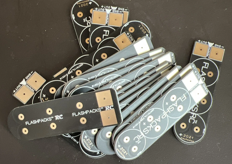 FLASPACKS DIY ESC Cap Pack Kit - Just Add Capacitors - 3 Capacitor PCB - Image 1 of 1