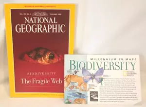 National Geographic Magazine Feb 1999 vol 195 no 2 The Fragile Web: Biodiversity - Picture 1 of 10