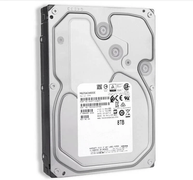 Toshiba Internal Hard Drive 7.2kRPM 8TB SATA III hard drive 6Gb/s MG05ACA800E - Image 1 of 1