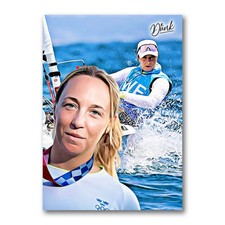 Josefin Olsson Windward Sketch Card Limited 01/30 Dr. Dunk Signed