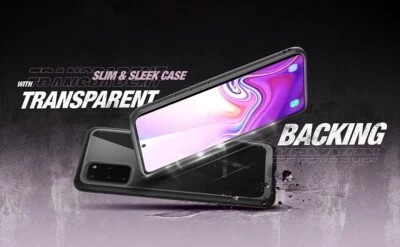 Funda SUPCASE Unicornio Escarabajo Transparente con Bordes Negros para Samsung Galaxy S11 Plus Foto 1 de 2