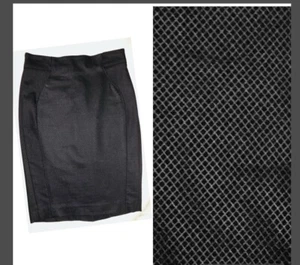 Bebe Skirt Size 2 Pockets Black Pencil & Straight Career Party Workwear Classic - Picture 1 of 11