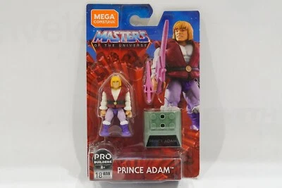 Mega Construx Masters of the Universe MOTU PRINCE ADAM NEW FREE SHIPPING      d1 - Image 1 of 4