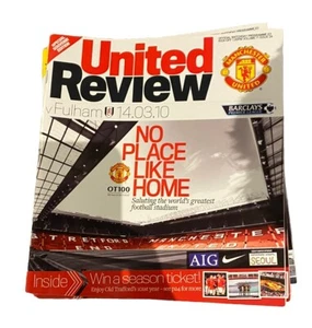 MANCHESTER UNITED V FULHAM  - PREMIER LEAGUE - 14/3/2010 - Picture 1 of 1