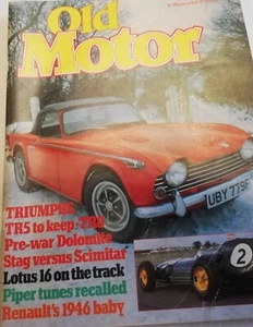 OLD MOTOR March 1982 Edition - FINAL ISSUE before coming Classic and Sportscar. - Picture 1 of 6