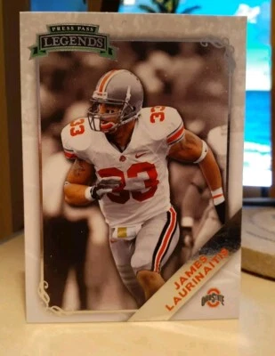 2009 Press Pass Legends James Laurinaitis #32 Rookie RC OHIO STATE BUCKEYES - Image 1 of 2