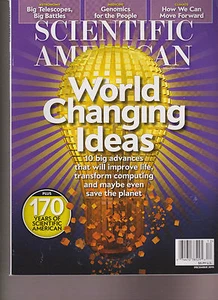 SCIENTIFIC AMERICAN MAGAZINE DECEMBER 2015. - Picture 1 of 1