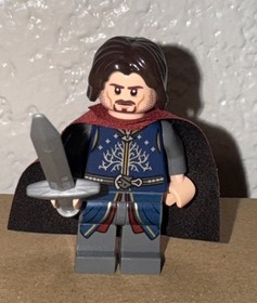 LEGO Lord Of The Rings Aragorn Minifigure lor066 79007 Battle At The Black Gate
