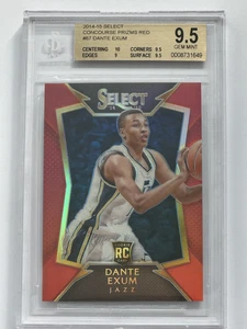 Dante Exum 2014-15 Panini Select Red Prizm Rookie RC BGS 9.5 - #/149 - Picture 1 of 2