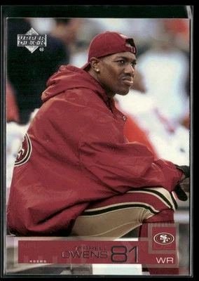 2002 Upper Deck Terrell Owens #147 San Francisco 49ers - Image 1 of 2