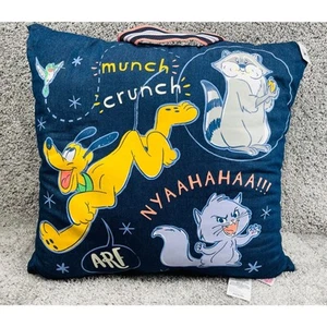 Disney Parks Blue Sidekick Pals Print Throw Pillow 22" x 24" - Picture 1 of 8