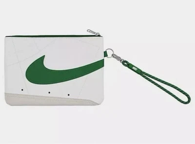 Nike Blazer Muñequera Bolso sin asas Monedero Blanco Verde N1009949-177 Nuevo sin etiquetas Foto 1 de 4