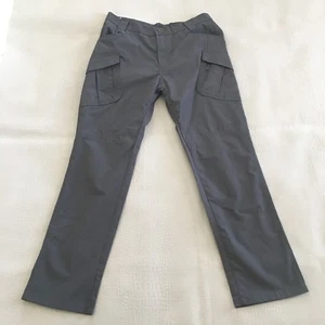 Wrangler Toughwear Gray Ripstop Cargo Pants Hiking Outdoor Womens Size Large - Picture 1 of 13