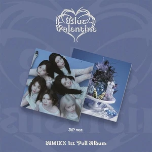 NMIXX BLUE VALENTINE 1st Album LP Ver/Vinyl+Lyrics Book+6Photo Card+Envlope+GIFT - Picture 1 of 12