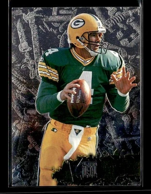 1996 Fleer Metal #45 Brett Favre Green Bay Packers - Image 1 of 2