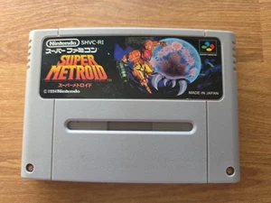 Nintendo Super Famicom Video Games Super Metroid SHVC-RI SFC SNES US SELLER - Picture 1 of 2