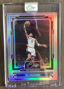 OG Anunoby 2024-25 Panini One and One /75 Sliver Knicks #88 - Picture 1 of 3